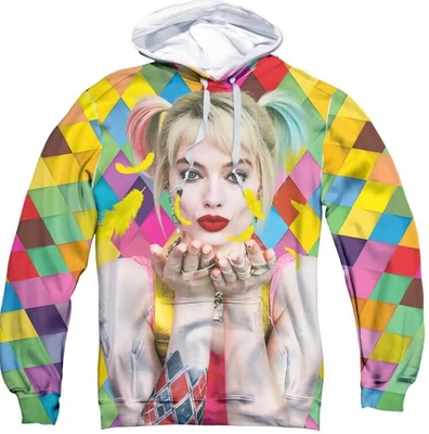 لباس پاییز 100% پلی استر Sublimation Hoodie